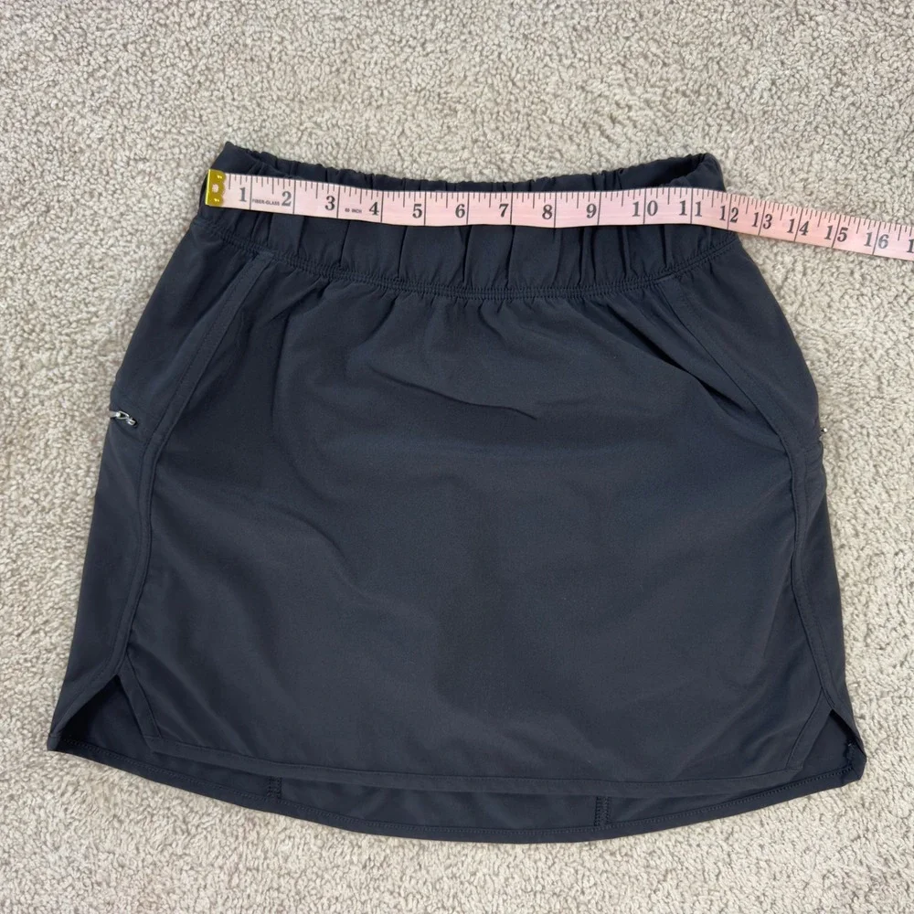 CALIA by Carrie Underwood Womens XS Black Athletic Skort ZipperPockets Golf Hike - Picture 6 of 11